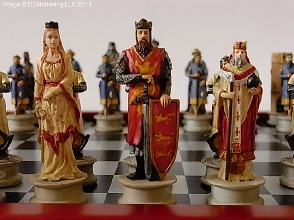 Crusades Themed Chess Set
